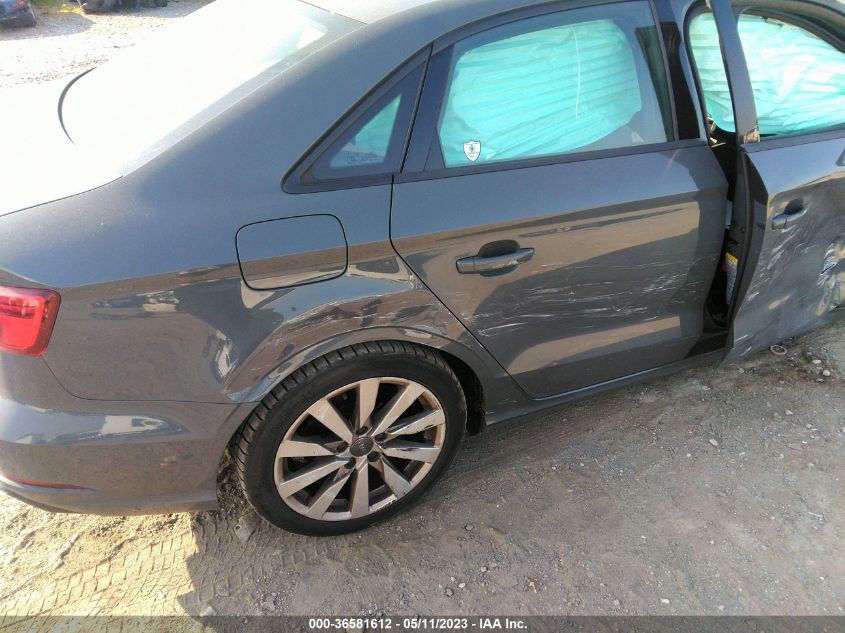 2017 AUDI A3 SEDAN PREMIUM - WAUB8GFF4H1063997
