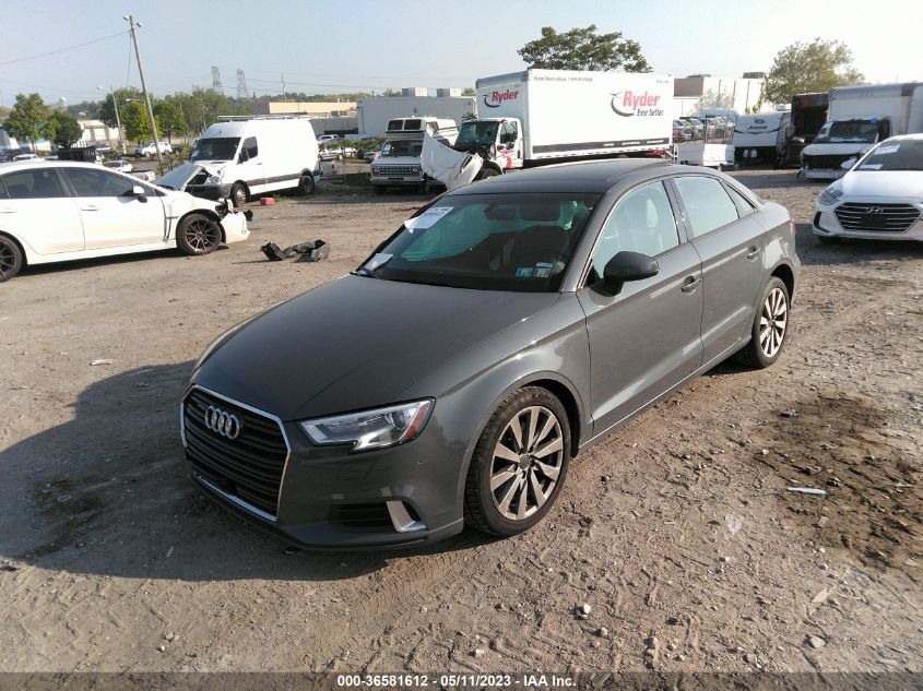 2017 AUDI A3 SEDAN PREMIUM - WAUB8GFF4H1063997