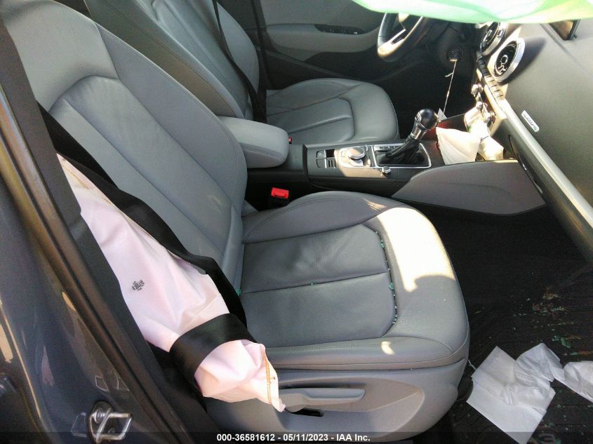 2017 AUDI A3 SEDAN PREMIUM - WAUB8GFF4H1063997