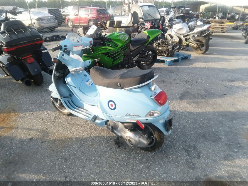 2009 VESPA LX 150 ZAPM448F495016741