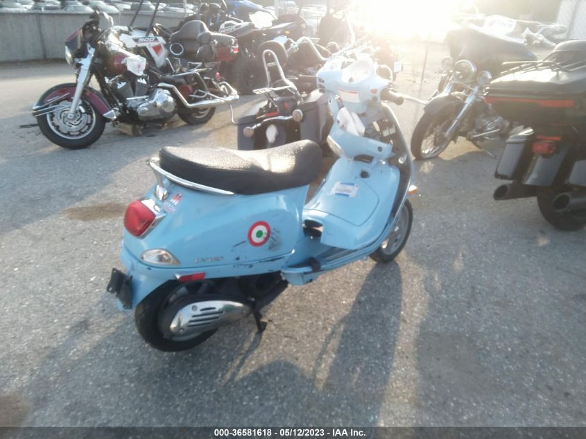 2009 VESPA LX 150 ZAPM448F495016741