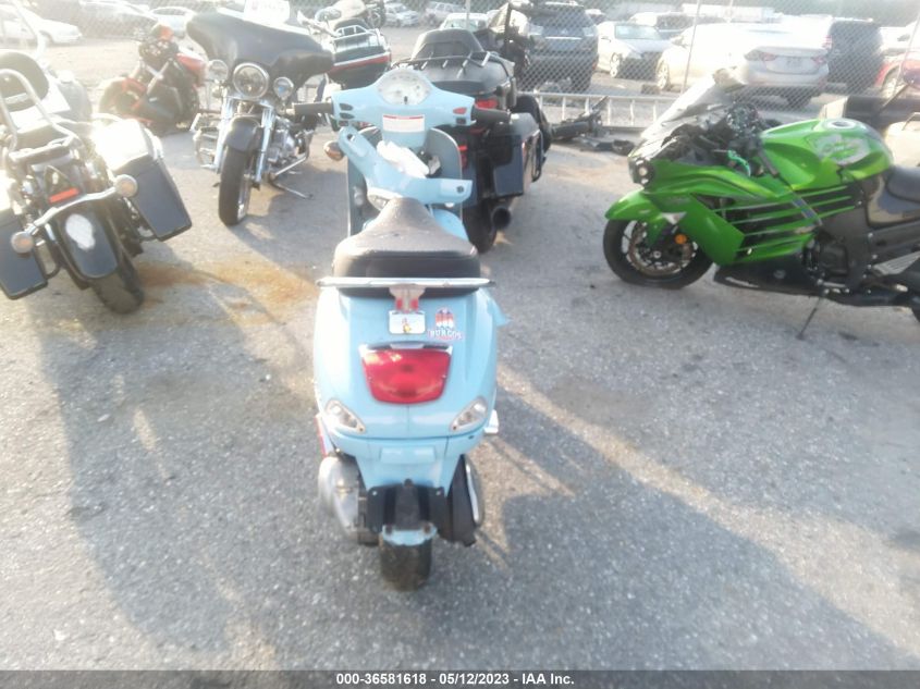 2009 VESPA LX 150 ZAPM448F495016741