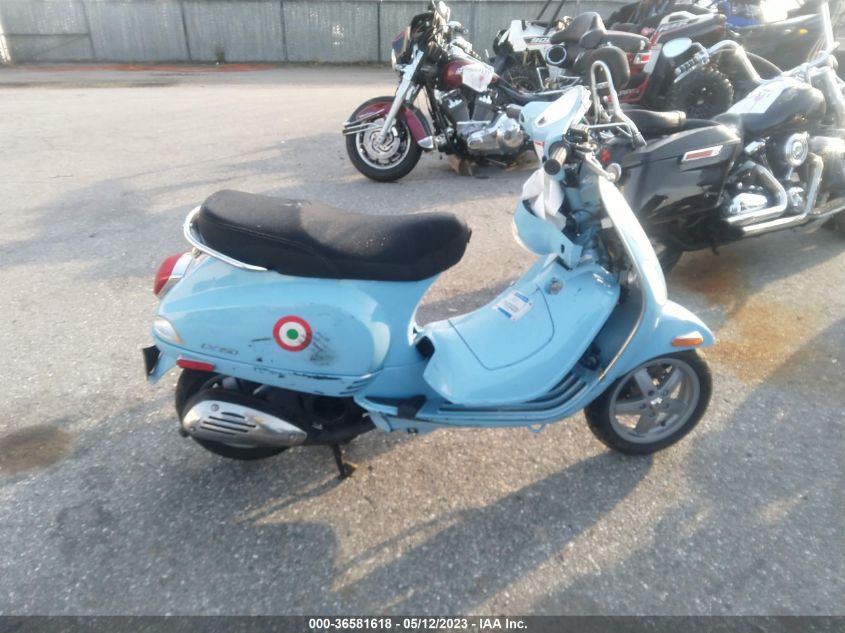 2009 VESPA LX 150 ZAPM448F495016741
