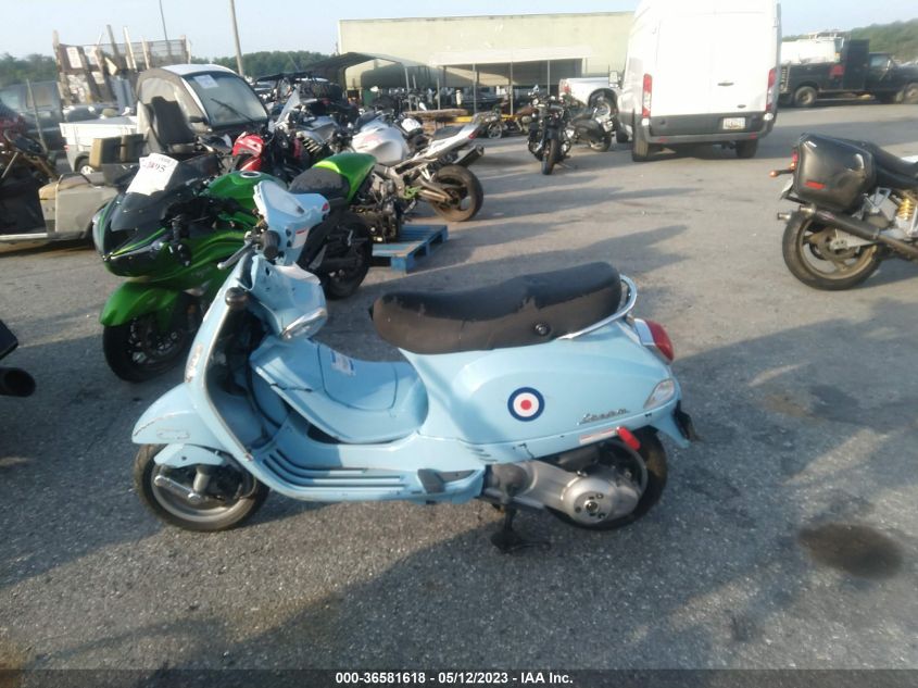 2009 VESPA LX 150 ZAPM448F495016741