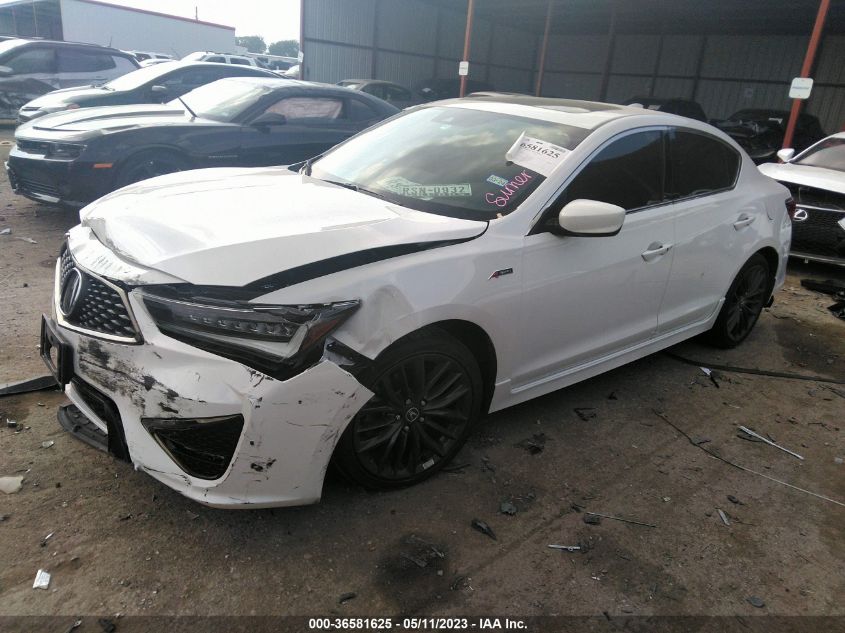 2022 ACURA ILX PACKAGE - 19UDE2F86NA006643