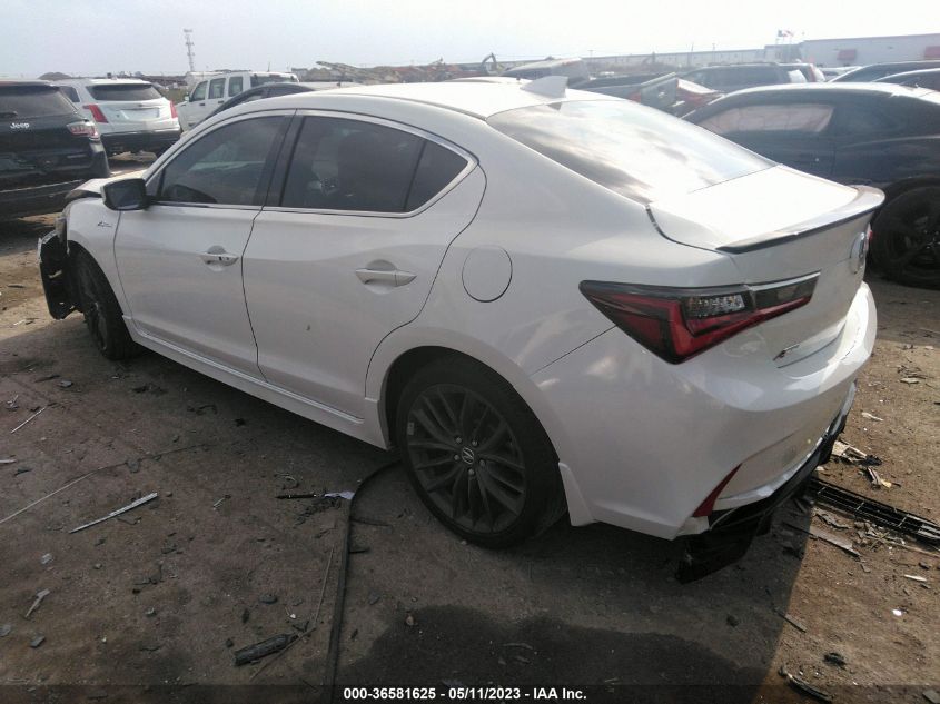 2022 ACURA ILX PACKAGE - 19UDE2F86NA006643