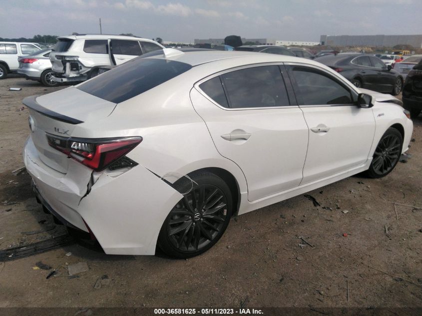 2022 ACURA ILX PACKAGE - 19UDE2F86NA006643