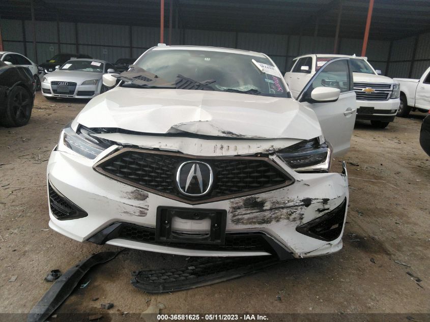 2022 ACURA ILX PACKAGE - 19UDE2F86NA006643