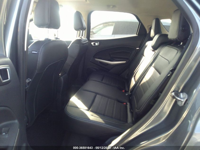 2020 FORD ECOSPORT TITANIUM - MAJ6S3KL4LC314014