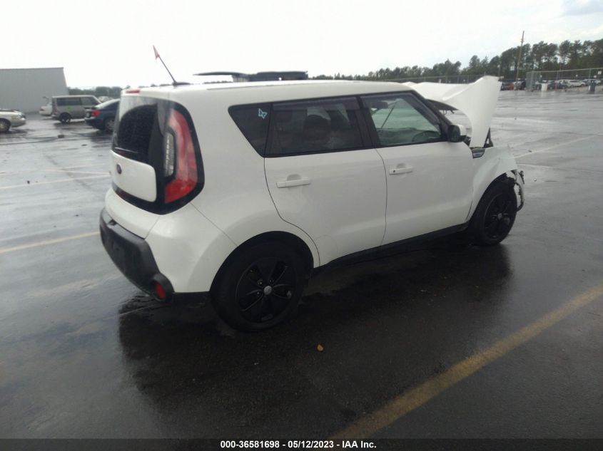 2016 KIA SOUL BASE - KNDJN2A25G7847115