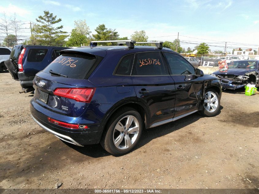 2018 AUDI Q5 PREMIUM/TECH PREMIUM - WA1ANAFY3J2022907