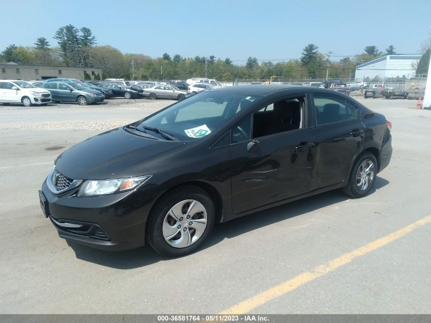 2013 HONDA CIVIC SDN LX - 19XFB2F55DE217396
