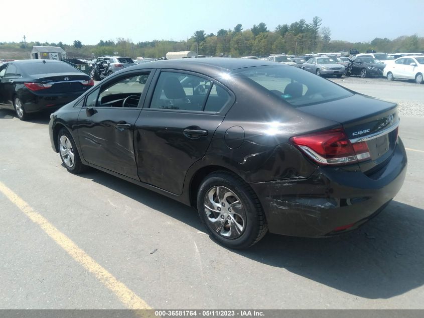 2013 HONDA CIVIC SDN LX - 19XFB2F55DE217396