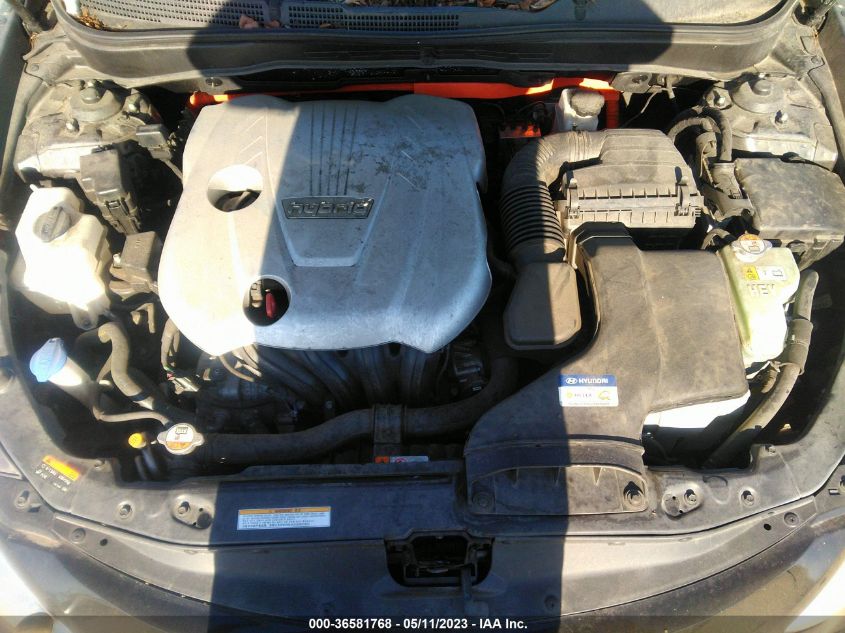 2013 HYUNDAI SONATA HYBRID LIMITED - KMHEC4A44DA101575