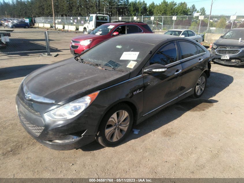 2013 HYUNDAI SONATA HYBRID LIMITED - KMHEC4A44DA101575
