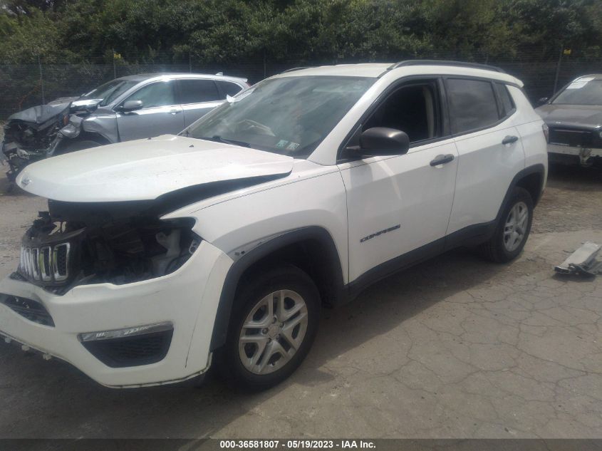 2018 JEEP COMPASS SPORT - 3C4NJDAB4JT337673