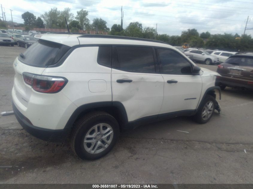 2018 JEEP COMPASS SPORT - 3C4NJDAB4JT337673