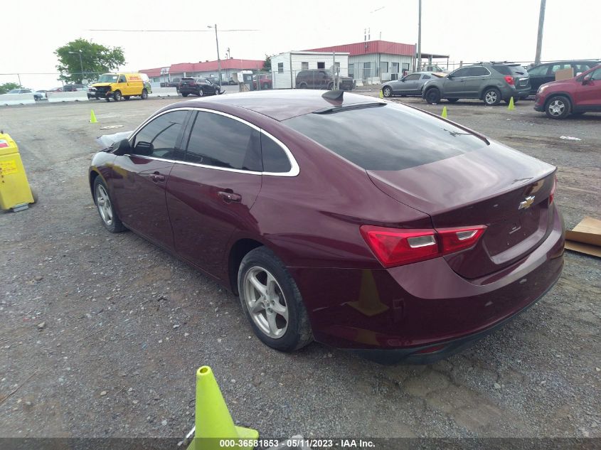 2016 CHEVROLET MALIBU LS - 1G1ZB5ST2GF274032