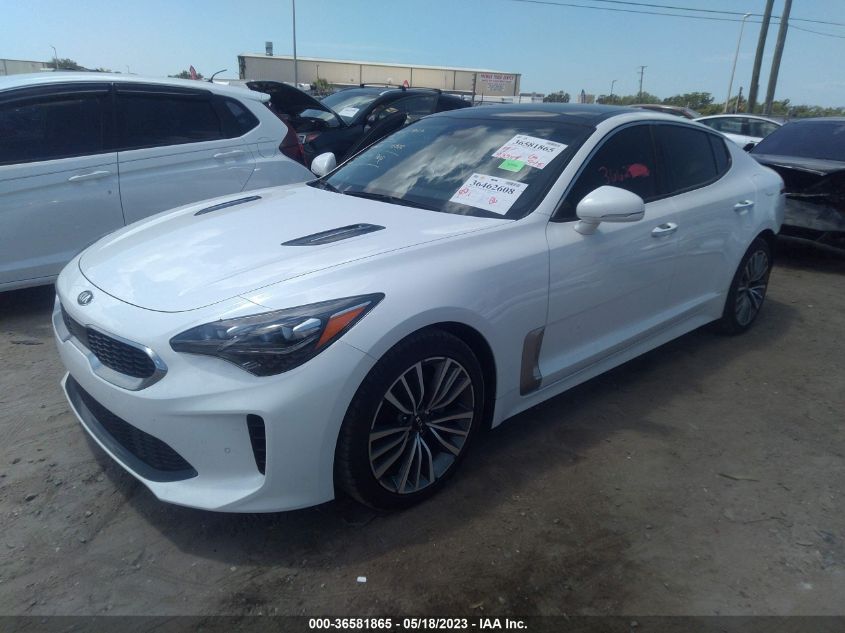 2019 KIA STINGER PREMIUM - KNAE25LA1K6063915