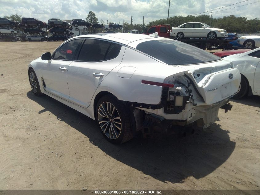 2019 KIA STINGER PREMIUM - KNAE25LA1K6063915