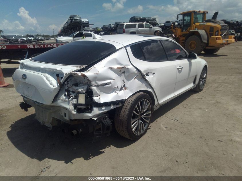 2019 KIA STINGER PREMIUM - KNAE25LA1K6063915