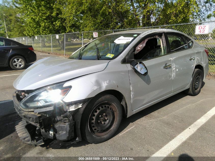 2016 NISSAN SENTRA SR/SL/S/SV/FE+ S - 3N1AB7AP2GL646983