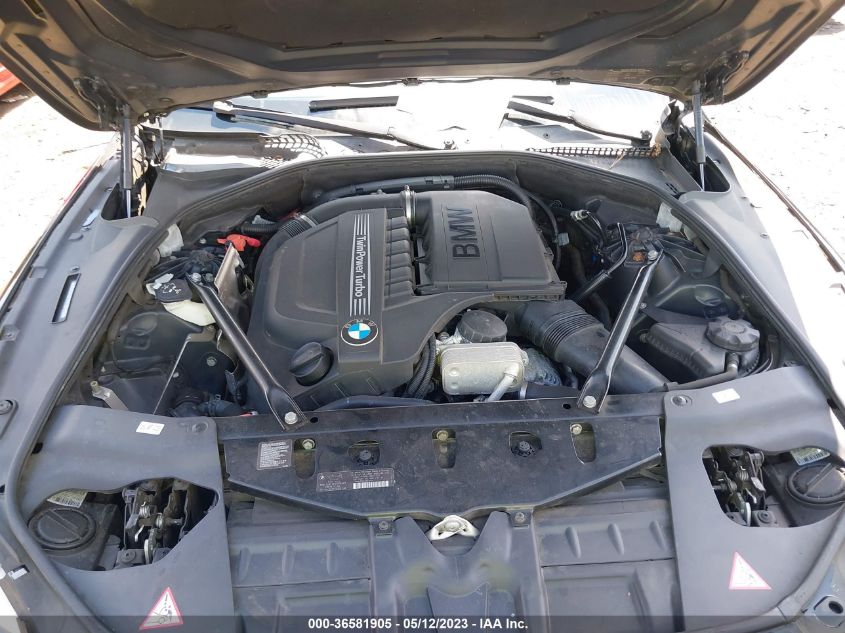 2013 BMW 640I GRAN COUPE WBA6A0C59DDZ04312