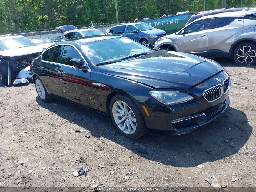 2013 BMW 640I GRAN COUPE WBA6A0C59DDZ04312