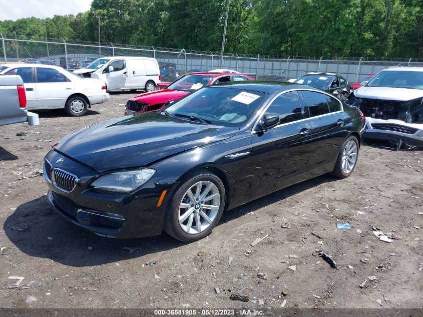 2013 BMW 640I GRAN COUPE WBA6A0C59DDZ04312
