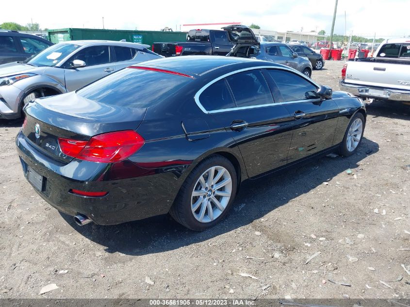 2013 BMW 640I GRAN COUPE WBA6A0C59DDZ04312