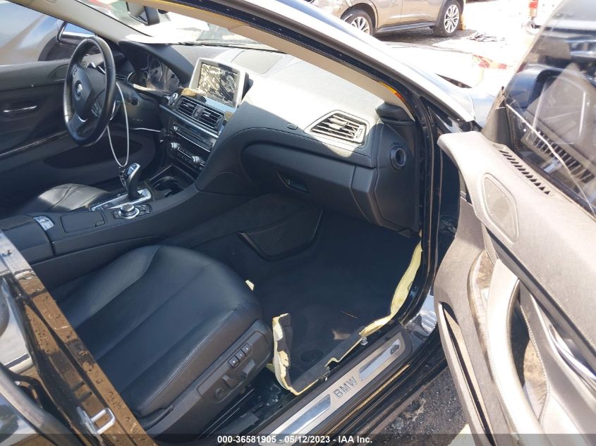 2013 BMW 640I GRAN COUPE WBA6A0C59DDZ04312