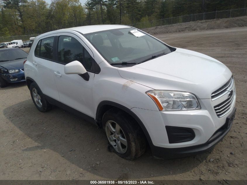 2015 CHEVROLET TRAX LS - 3GNCJPSB0FL254912