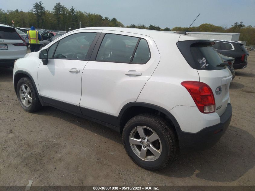 2015 CHEVROLET TRAX LS - 3GNCJPSB0FL254912