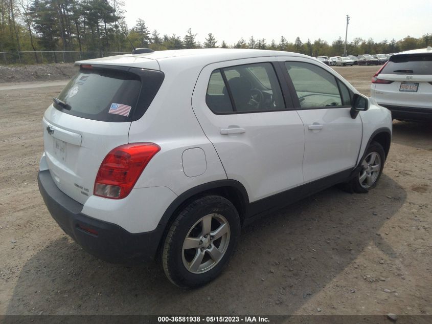 2015 CHEVROLET TRAX LS - 3GNCJPSB0FL254912