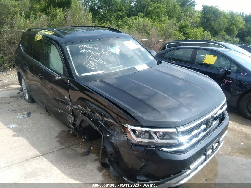 2021 VOLKSWAGEN ATLAS 3.6L V6 SE W/TECHNOLOGY - 1V2WR2CA5MC581532