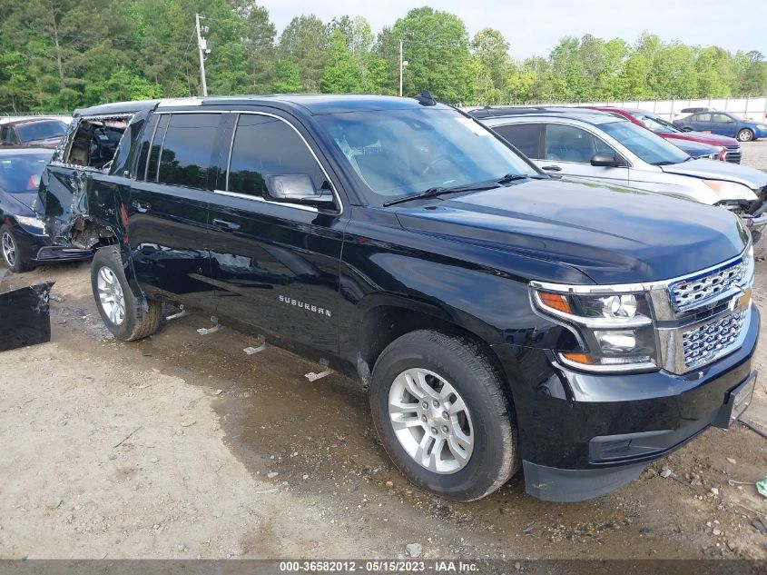 2019 CHEVROLET SUBURBAN LT - 1GNSKHKC9KR393804