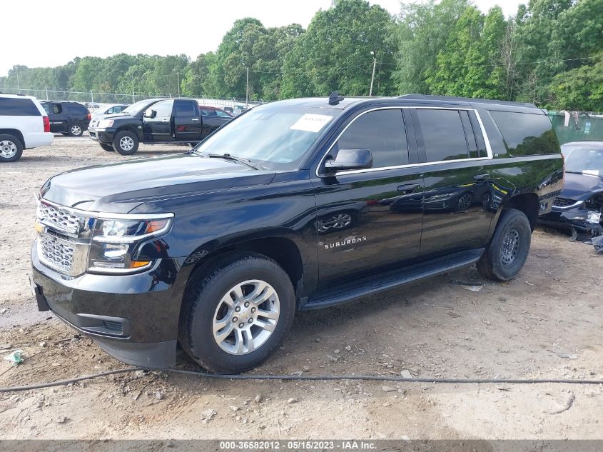 2019 CHEVROLET SUBURBAN LT - 1GNSKHKC9KR393804