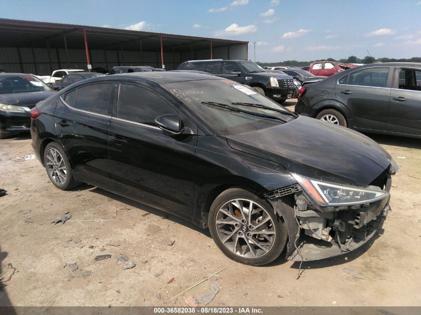 2019 HYUNDAI ELANTRA LIMITED - KMHD84LF3KU805970