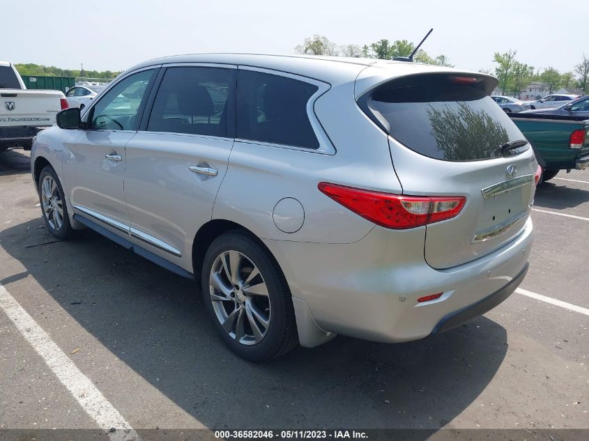 2014 INFINITI QX60 HYBRID - 5N1CL0MNXEC510450