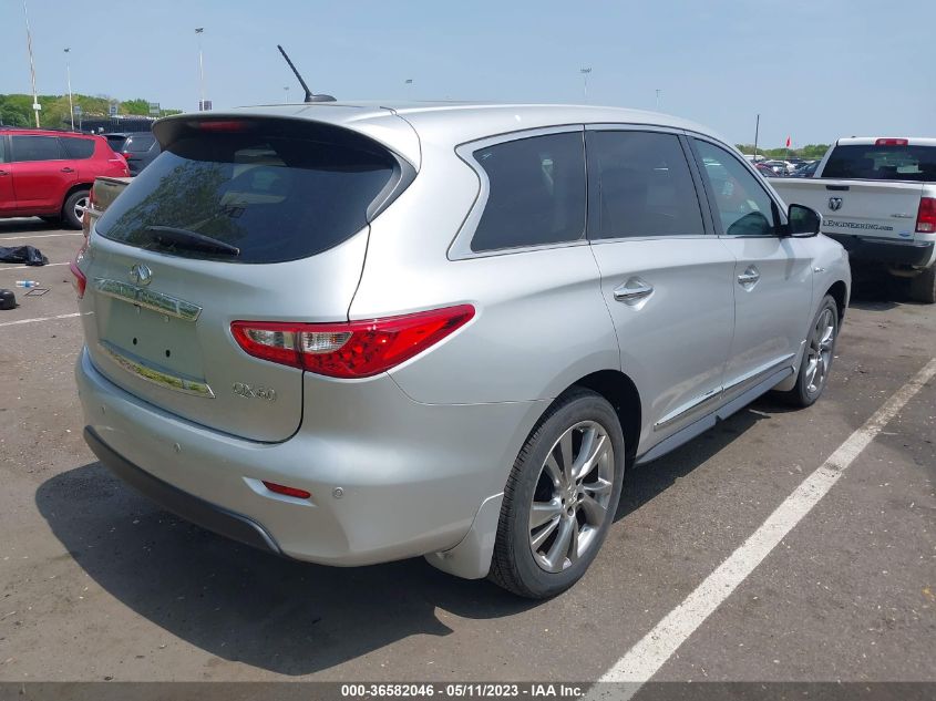 2014 INFINITI QX60 HYBRID - 5N1CL0MNXEC510450