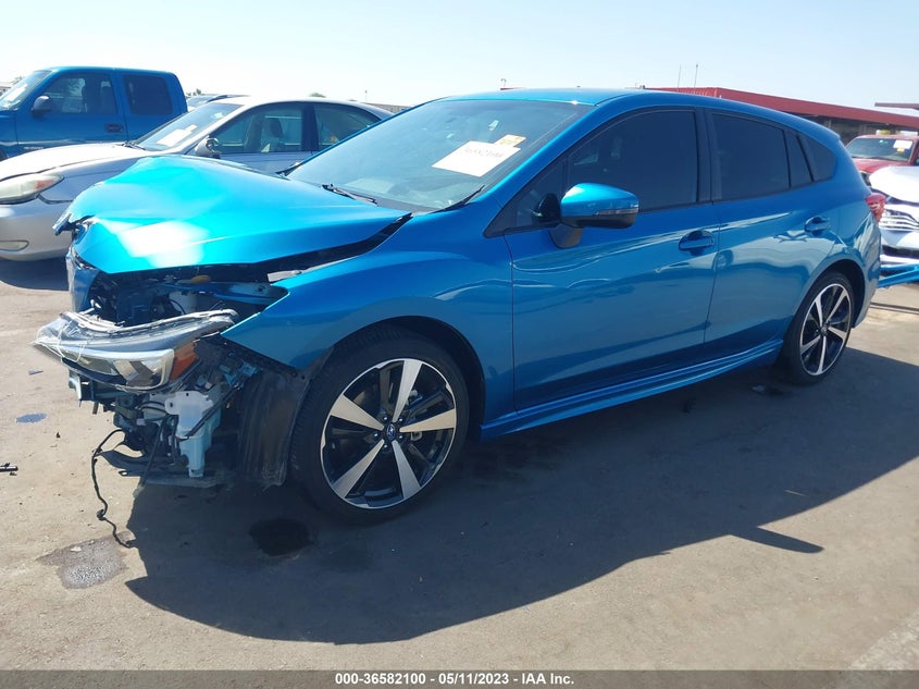 VIN 4S3GTAM67K3740902 2019 SUBARU IMPREZA SPORT