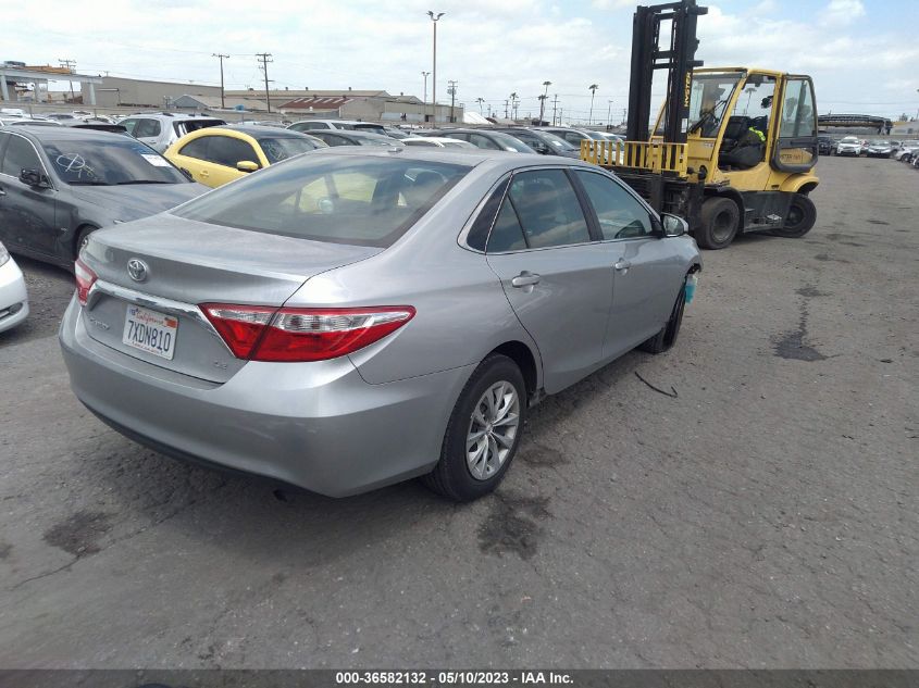 2017 TOYOTA CAMRY LE - 4T1BF1FK2HU345049