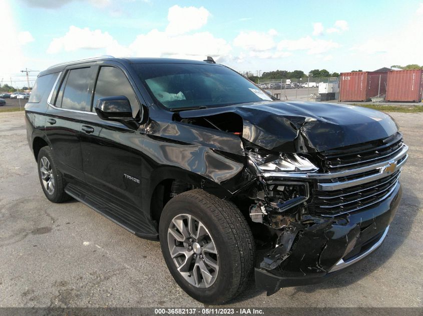 2021 CHEVROLET TAHOE LT - 1GNSCNKD6MR484357