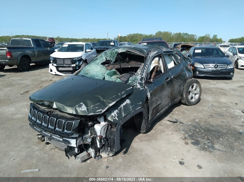 VIN 3C4NJDBB0MT524671 2021 JEEP COMPASS LATITUDE