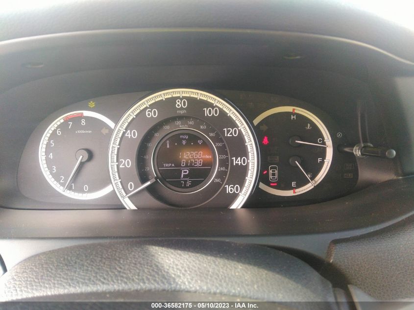 2013 HONDA ACCORD SDN EX-L - 1HGCR2F88DA091130