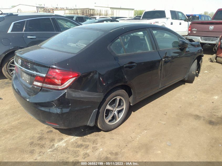 2015 HONDA CIVIC SEDAN SE - 19XFB2F70FE071820
