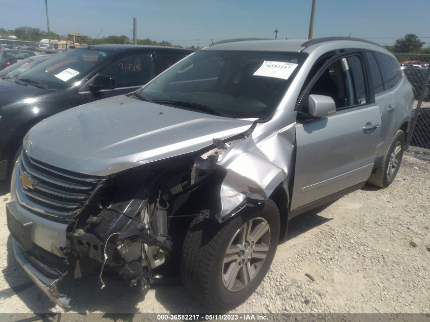 2015 CHEVROLET TRAVERSE LT - 1GNKVGKD0FJ130650