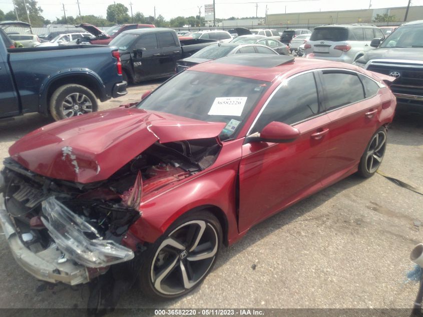 2018 HONDA ACCORD SEDAN SPORT 2.0T - 1HGCV2F3XJA019597
