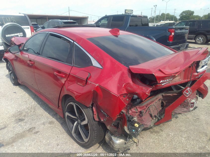 2018 HONDA ACCORD SEDAN SPORT 2.0T - 1HGCV2F3XJA019597