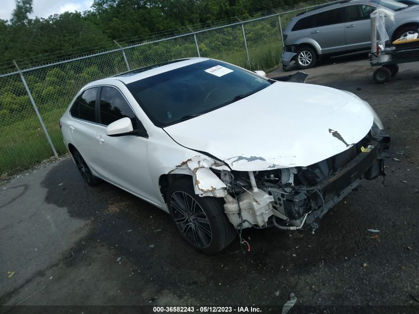 2016 TOYOTA CAMRY XLE/SE/LE/XSE - 4T1BF1FK8GU169610